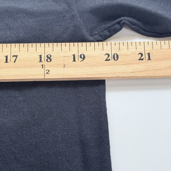 AC/DC Hells Bells T Shirt Medium Black Unisex Rock Band Tee New with Damage - Picture 3 of 6